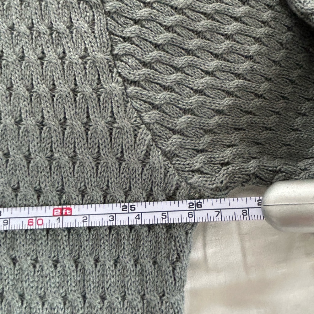 NWT XL Cotton Traders Men's Crewneck Sweater - Seamist - Picture 3 of 4
